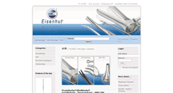 Desktop Screenshot of gynaekologie.eisenhut.de